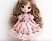 Amigurumi Crochet Doll Pattern PDF – Cute Handmade Plush Toy Tutorial, Beginner Friendly, Instant Download