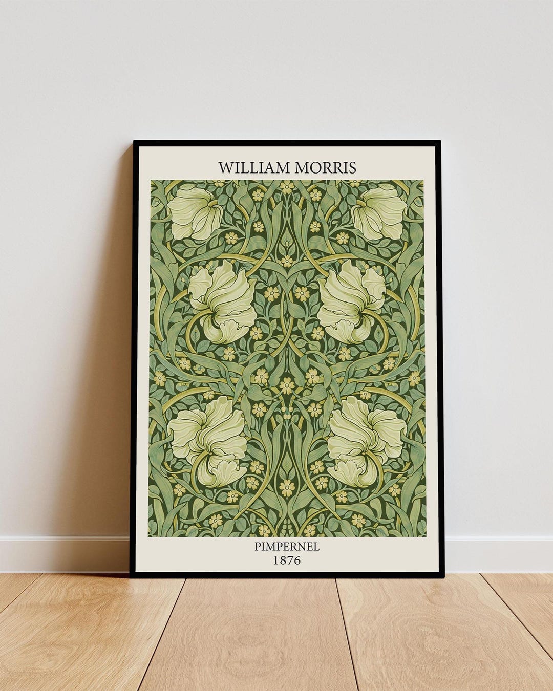 William Morris Pimpernel 1876, Floral Art Print - Etsy