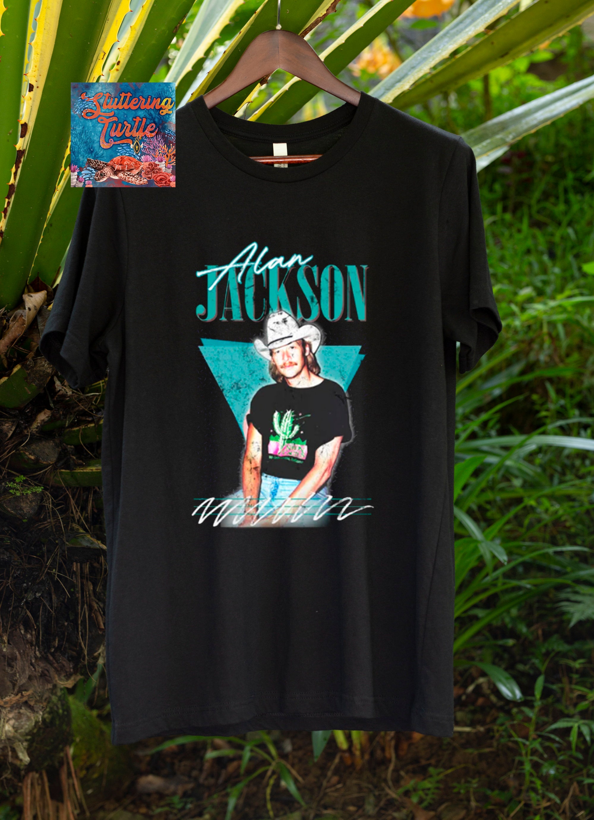 Discover Alan Jackson T-Shirt, Vintage Faded Shirt