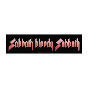 Black Sabbath - Sabbath Bloody Sabbath - Super Strip Patch