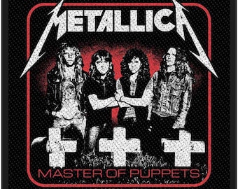 Metallica - Master of Puppets Band - Naszywka