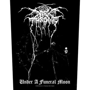 Darkthrone - Bajo una luna fúnebre - Parche trasero