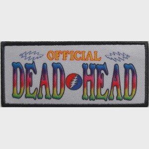 Grateful Dead - Officiell Dead Head - Patch
