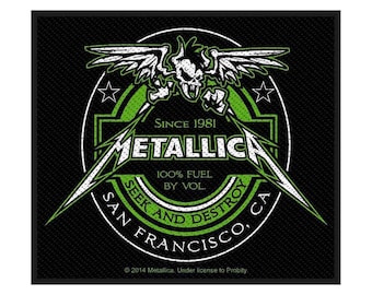 Metallica - Etykieta piwa - Naszywka