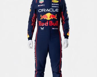 Traje de karting personalizado inspirado en la Fórmula 1, para adultos y niños. Ropa de competición para deportes de motor.