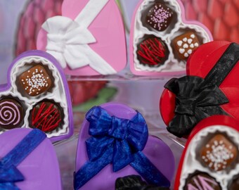 Heart Chocolate Box Clicker Fidget – 3D Printed Desk Toy - Etsy
