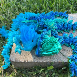 Jelly fish dragon - fidget sensory toy. (Ready to ship) articulated dragon