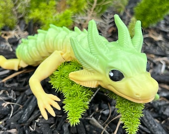 Axolotl Dragon Fidget – Articulated Sensory Toy, Made to Order