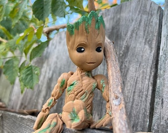 Baby Groot inspired fidget (made to order) guardians of the galaxy baby Groot sensory fidget