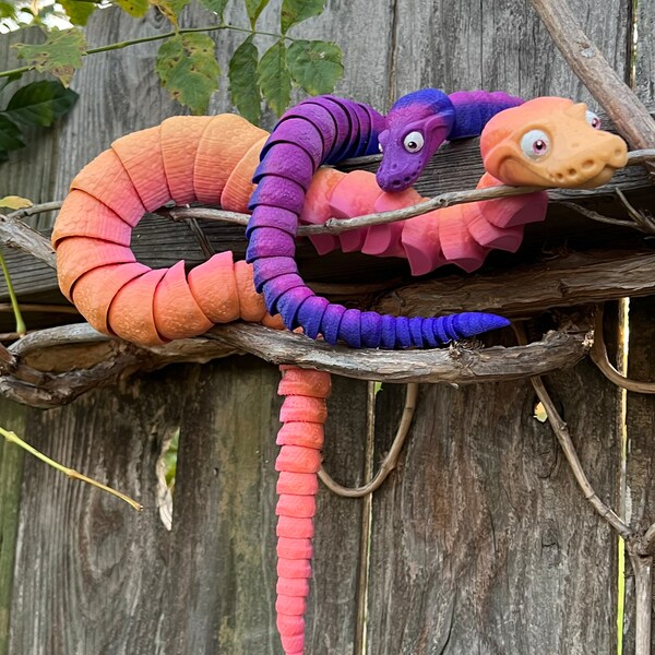 Articulated Ball Python Etsy