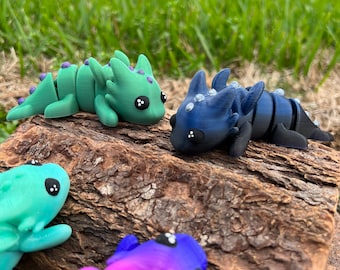 Baby Dragon Fidget - Articulated Sensory Toy, Made to Order
