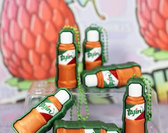 Tajin Inspired Clicker | Spicy Snack Fidget Toy | Cute Keychain | 3D Printed Sensory Toy