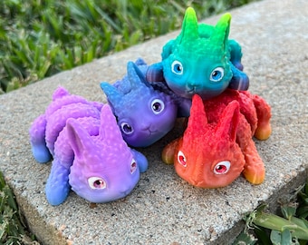 Articulated Bunny Fidget Toy – Made to Order 3D Printed Sensory Rabbit