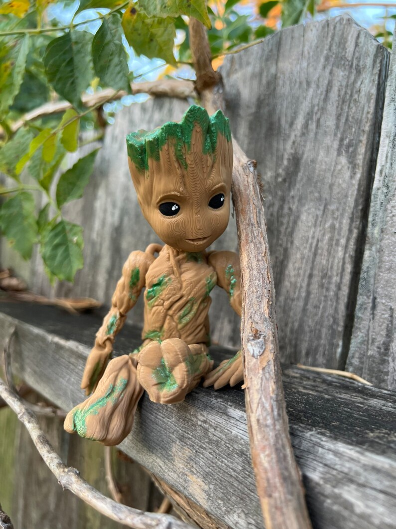 Baby Groot Inspired Fidget made to Order Guardians of the Etsy
