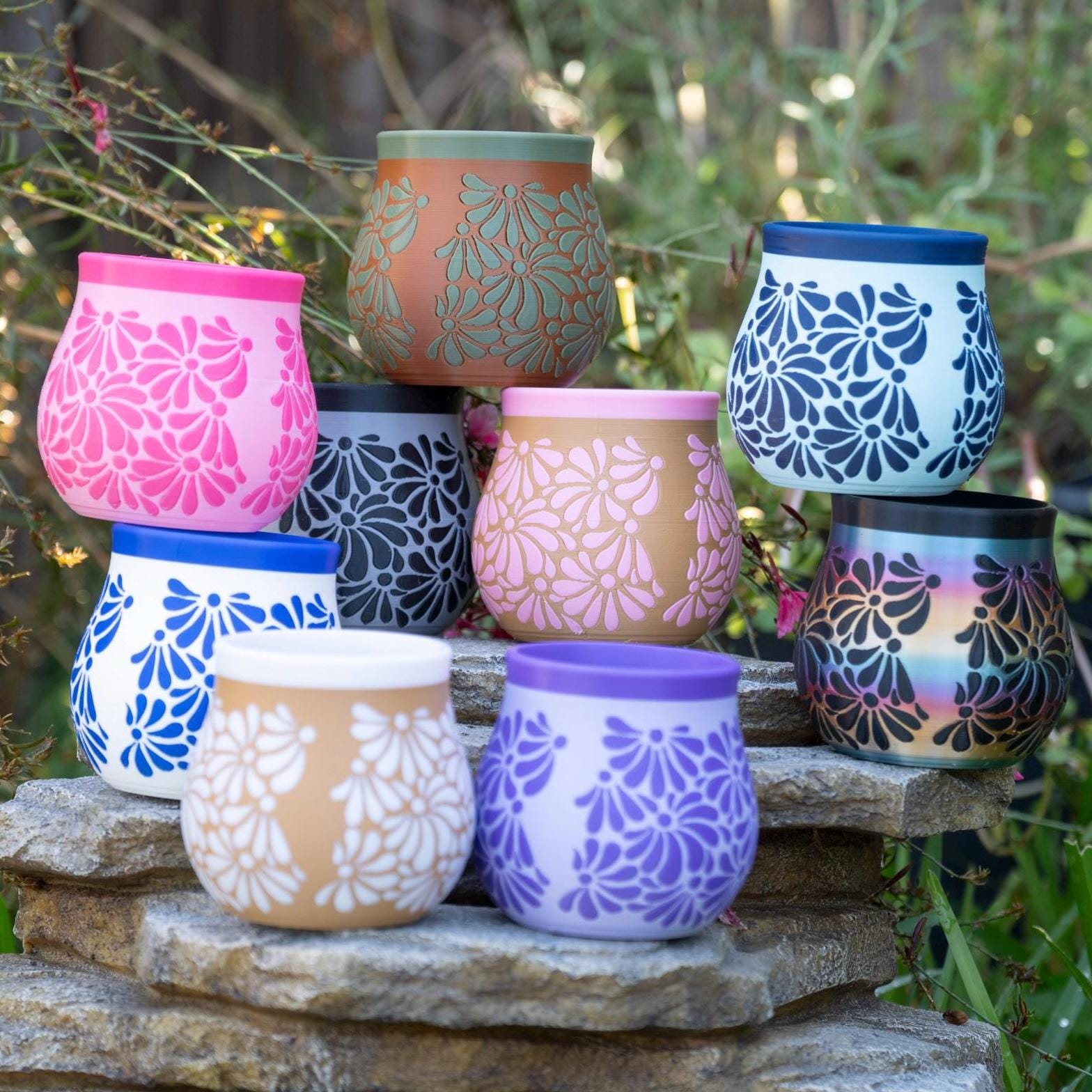 pols potten フラワーベース　デザイナーズ Talavera Desk Vase | Talavera Pen Holder | Marigold Planter | Día