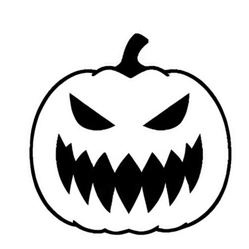 Halloween Pumpkin Faces SVG Bundle – 25 Unique Jack O Lantern ...