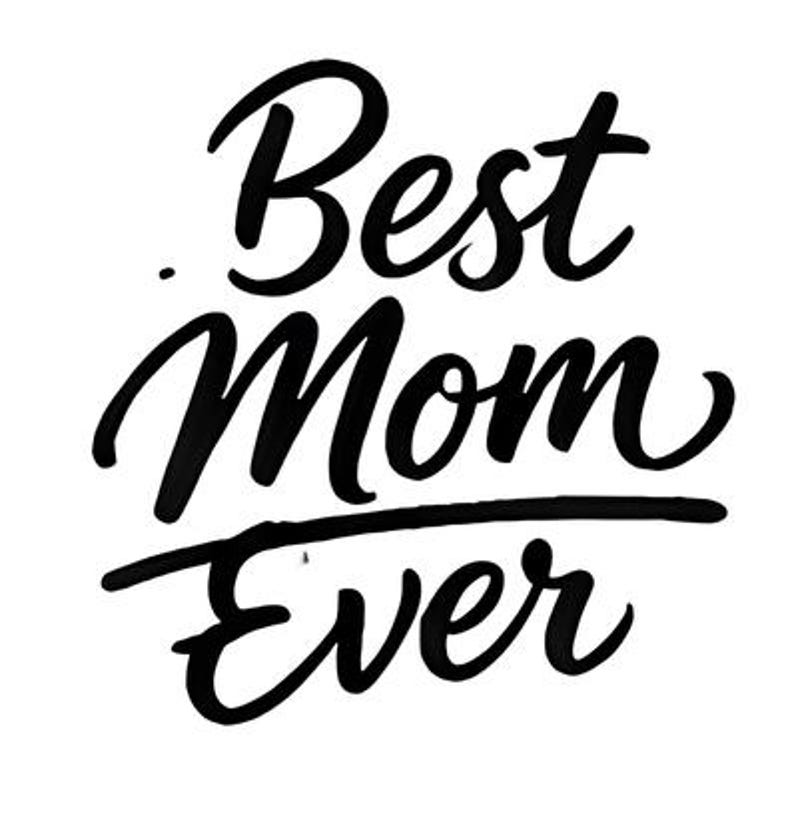 Best Mom Ever Png Typography Bundle – 23 Distinct Lettering Designs ...