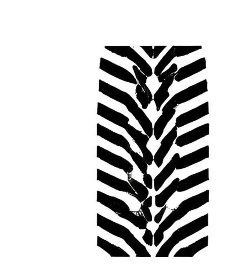 Tire Tracks SVG Bundle – 21 Unique Black Outline Tread Icons, Bold Line ...