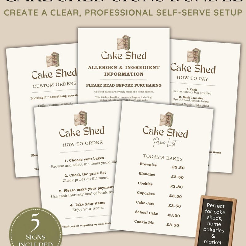 Custom Cake Shed - Etsy UK