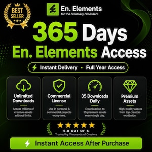 Elements 365-dagarsåtkomst | 35 dagliga nedladdningar