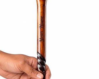personalized wooden walking cane for men & women Hand Carved Lightweight Walking Cane foldable stick