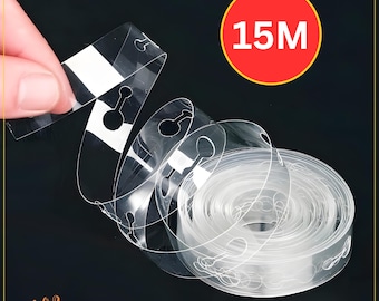 15M Balloon Arch Strip Dual Hole Plastic Garland Tape DIY Wedding Birthday Party Decoration