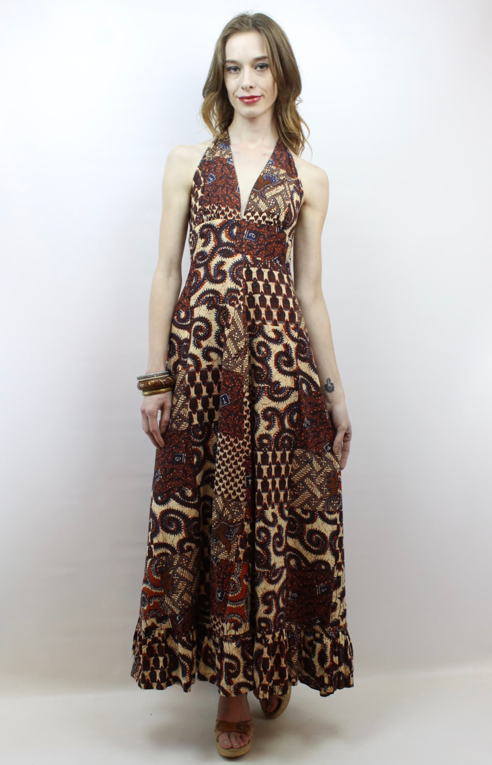 70s Maxi Dress Fancy Dress Formal Dresses 70s Long Dresses 1970 Formal  Dress Formal Dresses