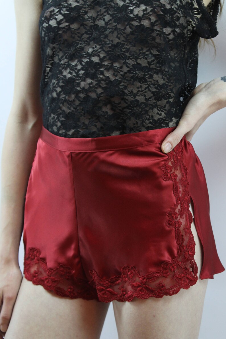 Tap Shorts Vintage Lingerie High Waisted Shorts High Waist Etsy