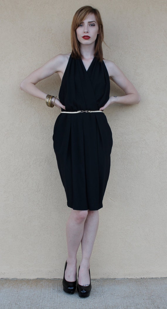 black tulip dress