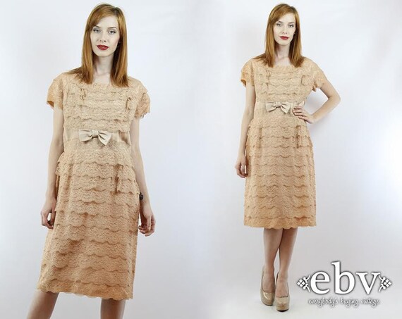 50s Party Dress 50s Lace Dress Cocktail Dress 50s