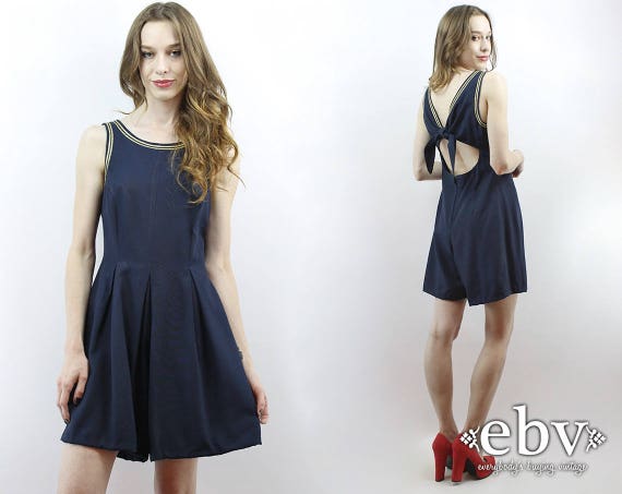 Nautical Romper Sailor Romper Navy Romper Shorts R