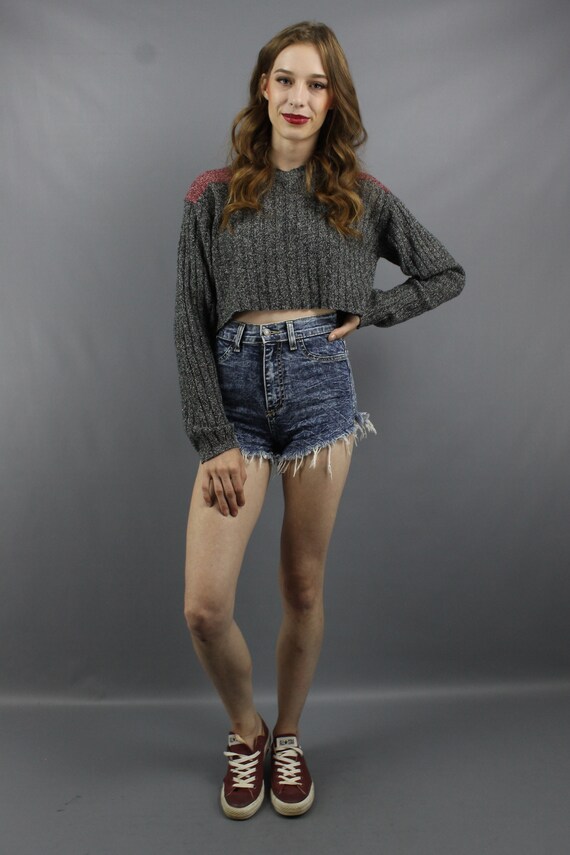 tommy hilfiger crop sweater