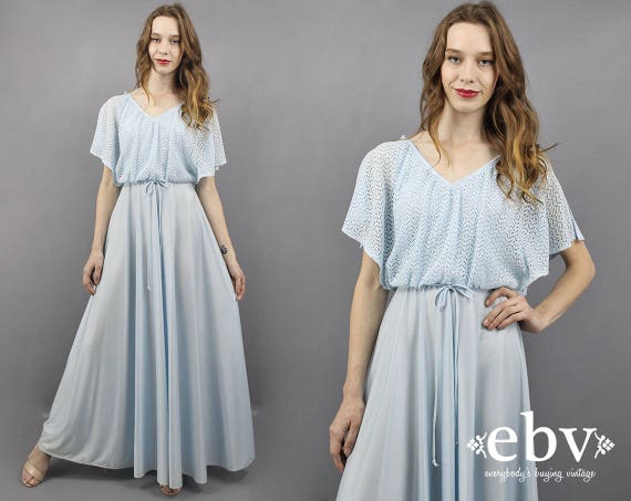 70s evening dress