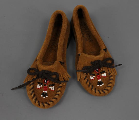 Toddler Moccasins Children's Moccasins Youth Size… - image 2