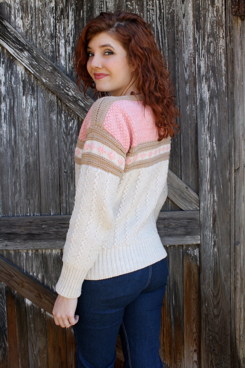 Vintage Sweater Vintage Jumper Vintage Knit Boatneck Sweater Etsy