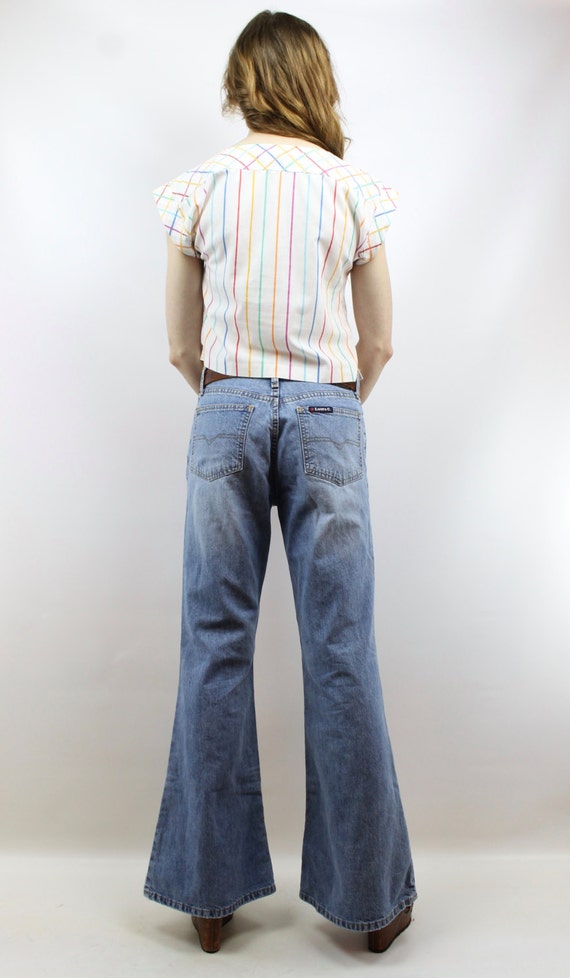 الحق الحظر شامل jeans hippie 