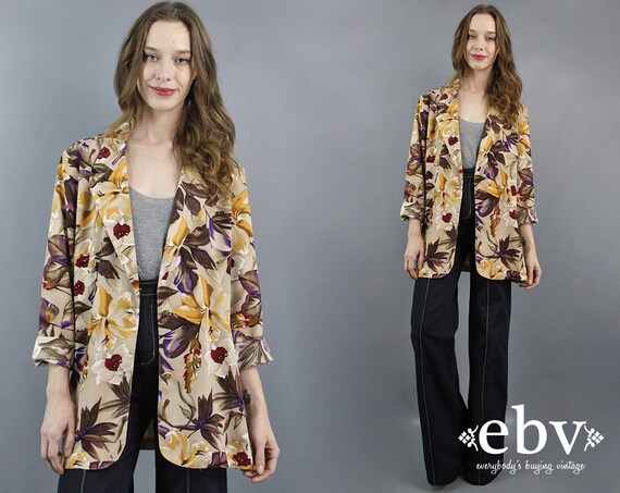 Oversized Floral Blazer 90s Floral Blazer 90s Blaz