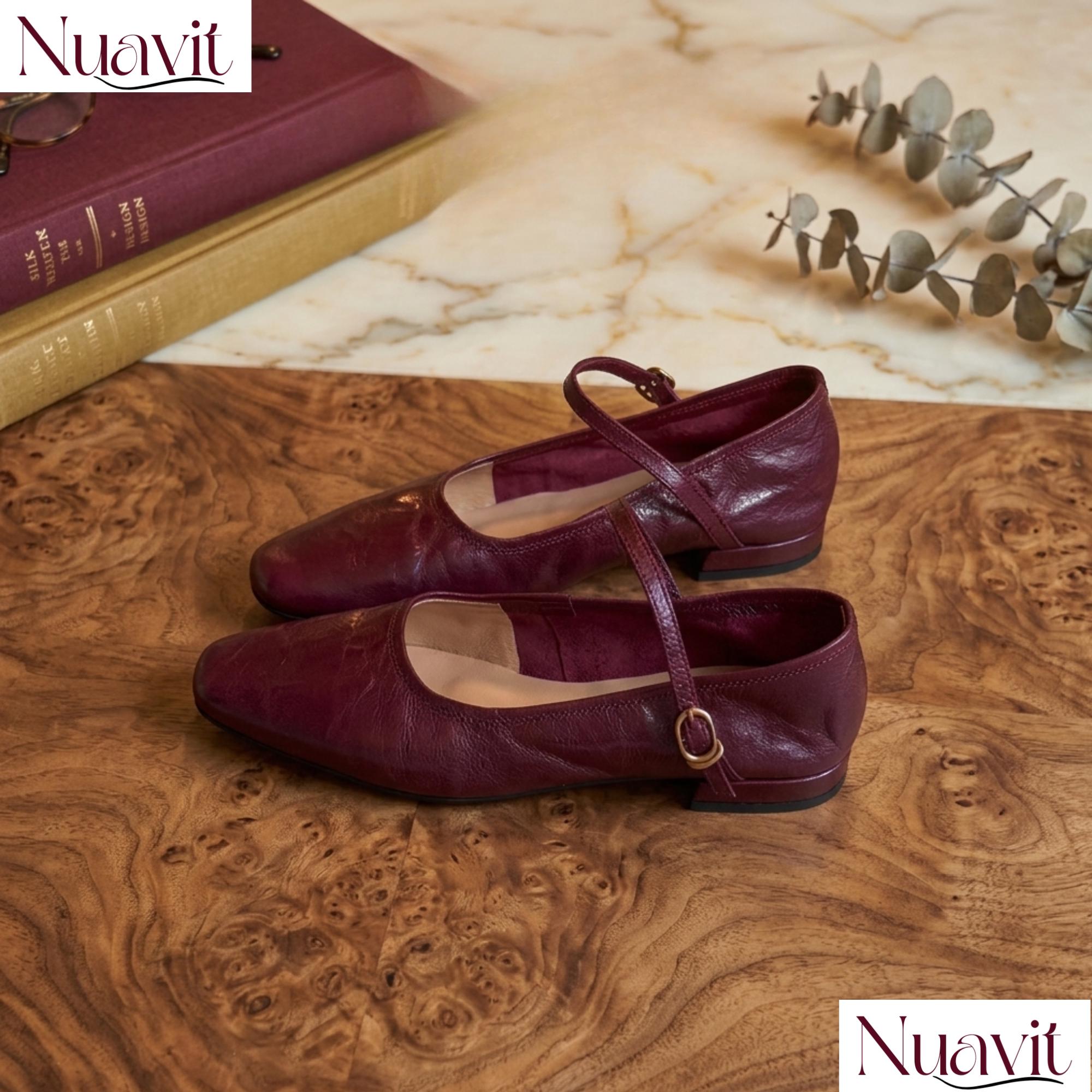 Burgundy Low Heels - Etsy