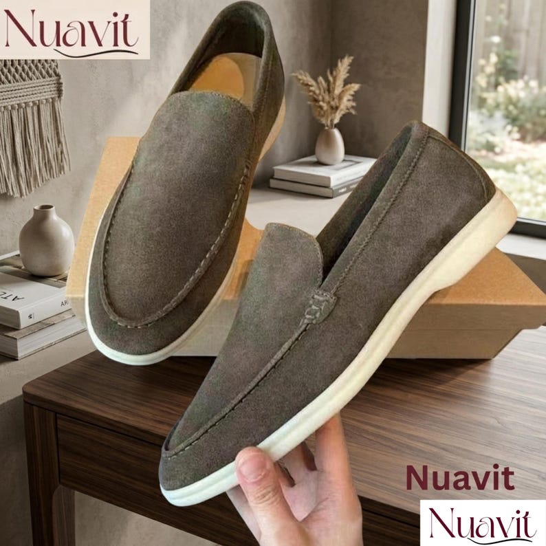 Men’s Casual Loafers, Lightweight Slip-On Shoes for Everyday Wear, Comfortable Daily Footwear image 4