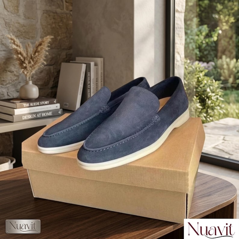 Men’s Casual Loafers, Lightweight Slip-On Shoes for Everyday Wear, Comfortable Daily Footwear image 3