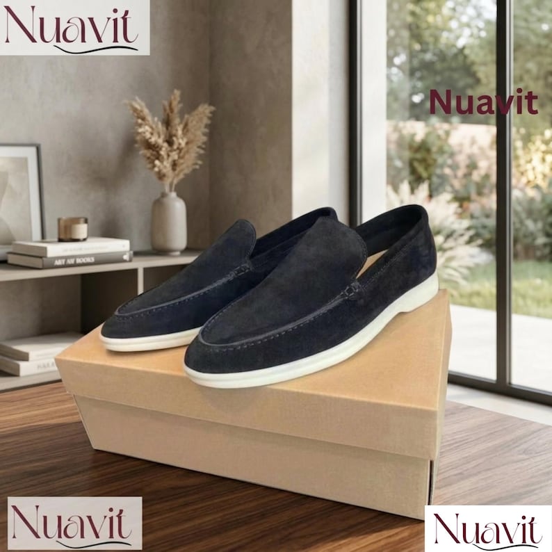Men’s Casual Loafers, Lightweight Slip-On Shoes for Everyday Wear, Comfortable Daily Footwear image 2