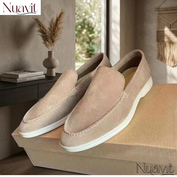 Men’s Casual Loafers, Lightweight Slip-On Shoes for Everyday Wear, Comfortable Daily Footwear