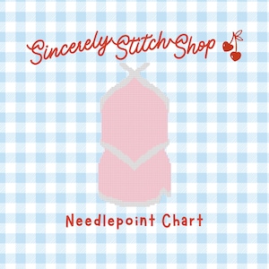 Needlepoint Chart Sabrina Carpenter Pink 2-Piece Set