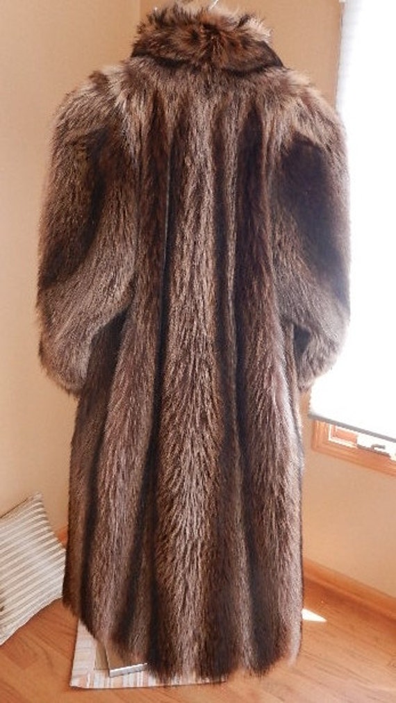 Beautiful Vintage Jack Slade Furriers Raccoon Fur… - image 3
