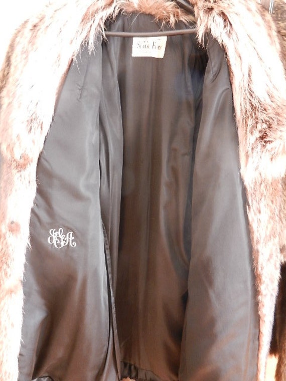 Beautiful Vintage Jack Slade Furriers Raccoon Fur… - image 5