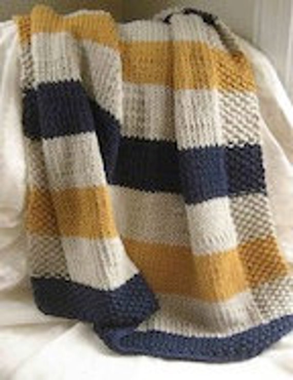 mustard baby blanket