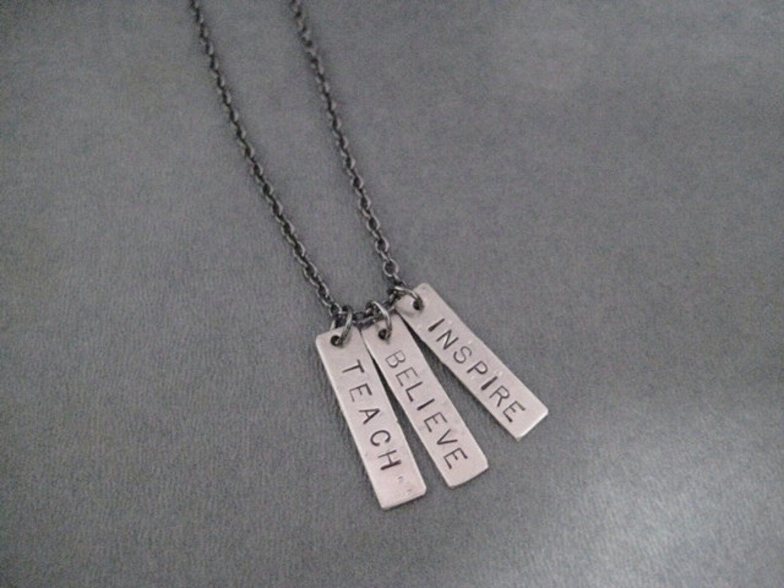 Love Inspire Teach Necklace main image 1