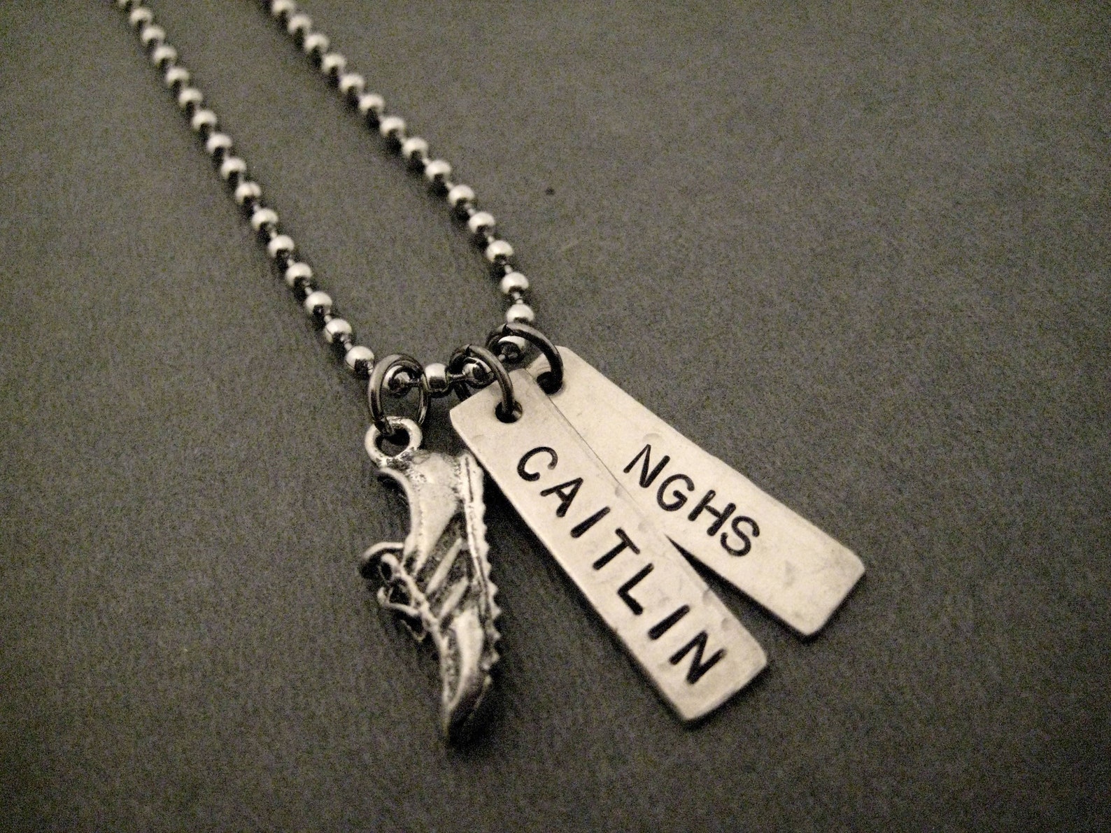 TRACK RUNNING Necklace Personalized Custom High School Etsy