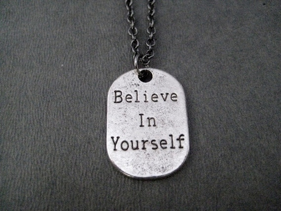 Jewelry Trends Pewter Pendant Love Your Friends Like You Love Yourself with 18 Leather Necklace