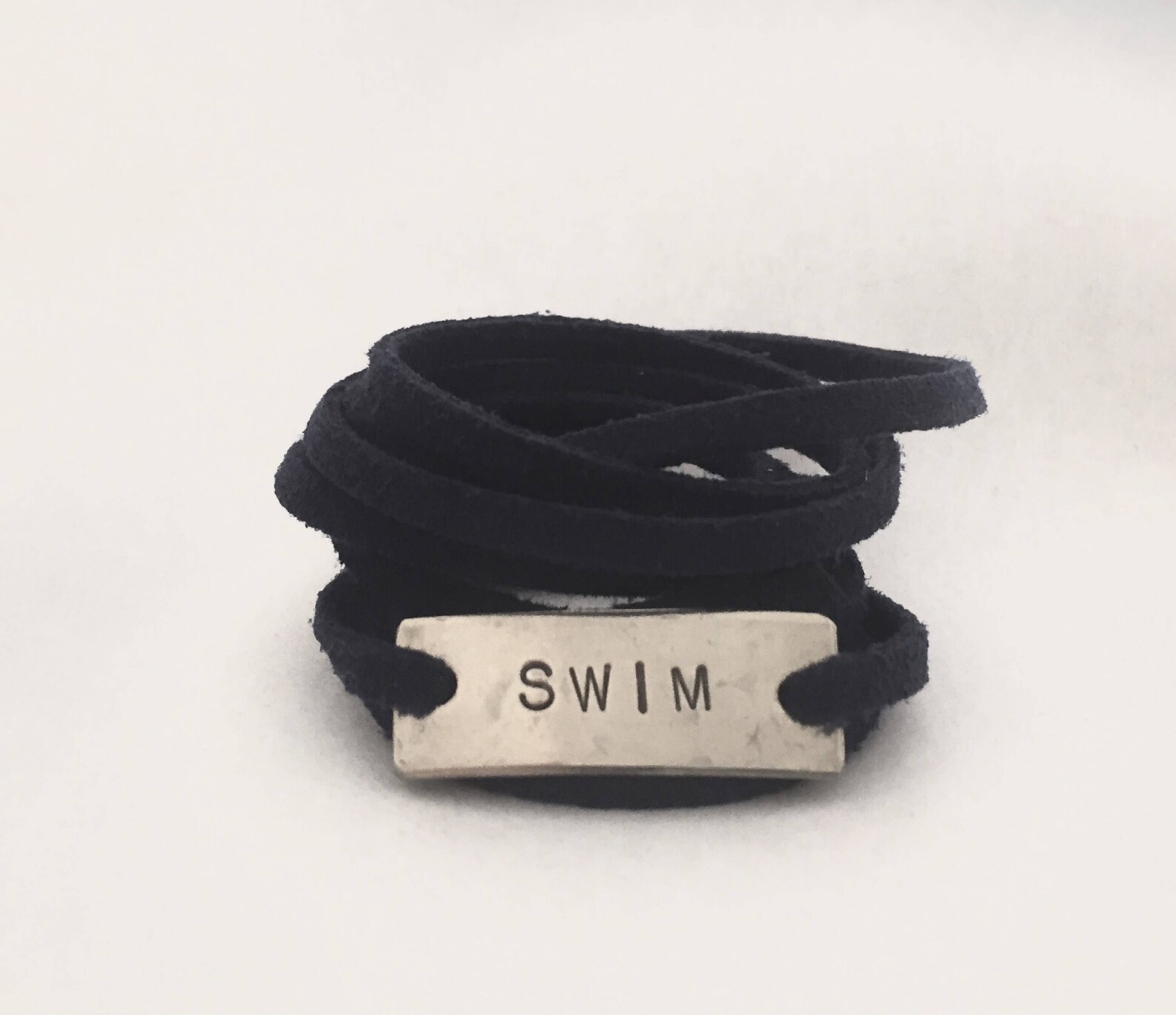 SWIM Wrap Bracelet Swimming Jewelry Triathlon Jewelry Etsy